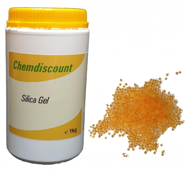 1kg Silica Gel mit orangem Indikator