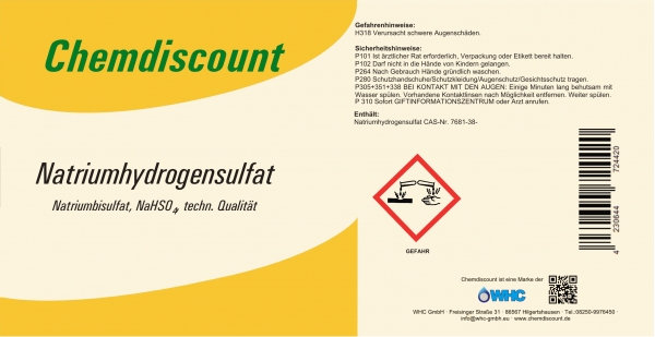 1000kg Natriumbisulfat (Natriumhydrogensulfat), nur für gewerbl. Kunden