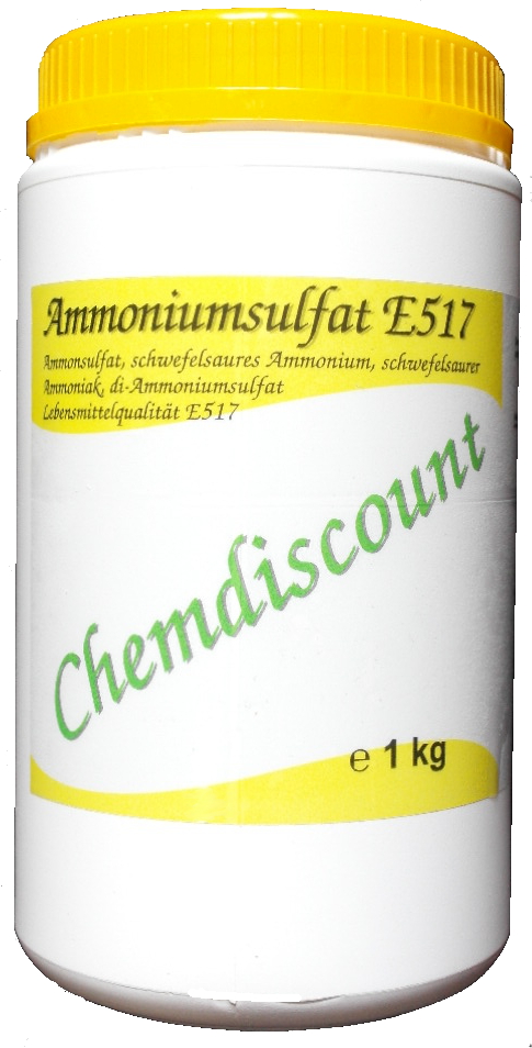 Kaufen Sie Ammoniumsulfat (NH4)2SO4 günsitg Chemdiscount.de
