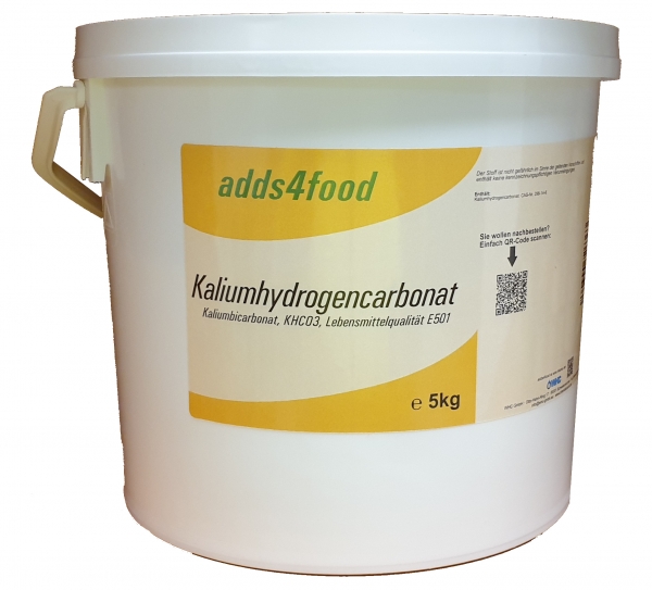5kg Kaliumhydrogencarbonat in Lebensmittelqualität E501