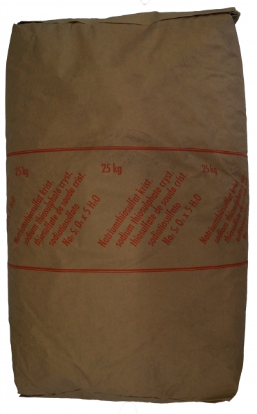 25kg Natriumthiosulfat, chemisch rein, Sackware